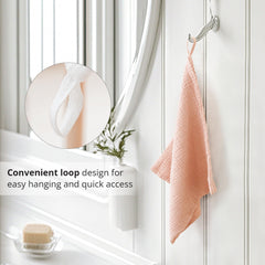Konssy reusable makeup-removal washcloths designed to wipe away cosmetics without irritation