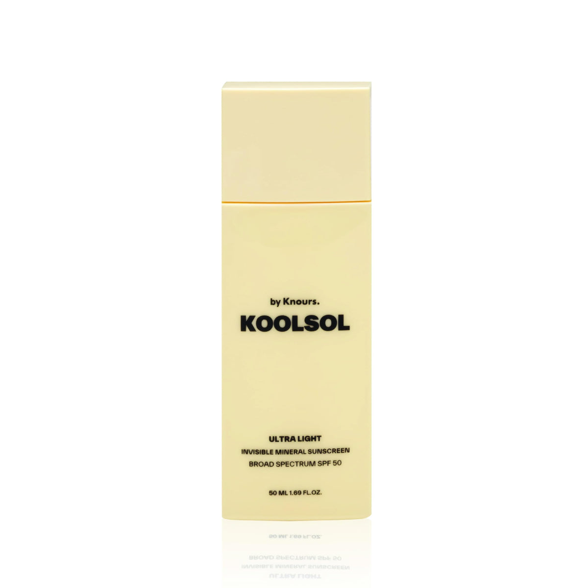 KOOLSOL by Knours mineral sunscreen bottle shows lightweight protection for daily wear