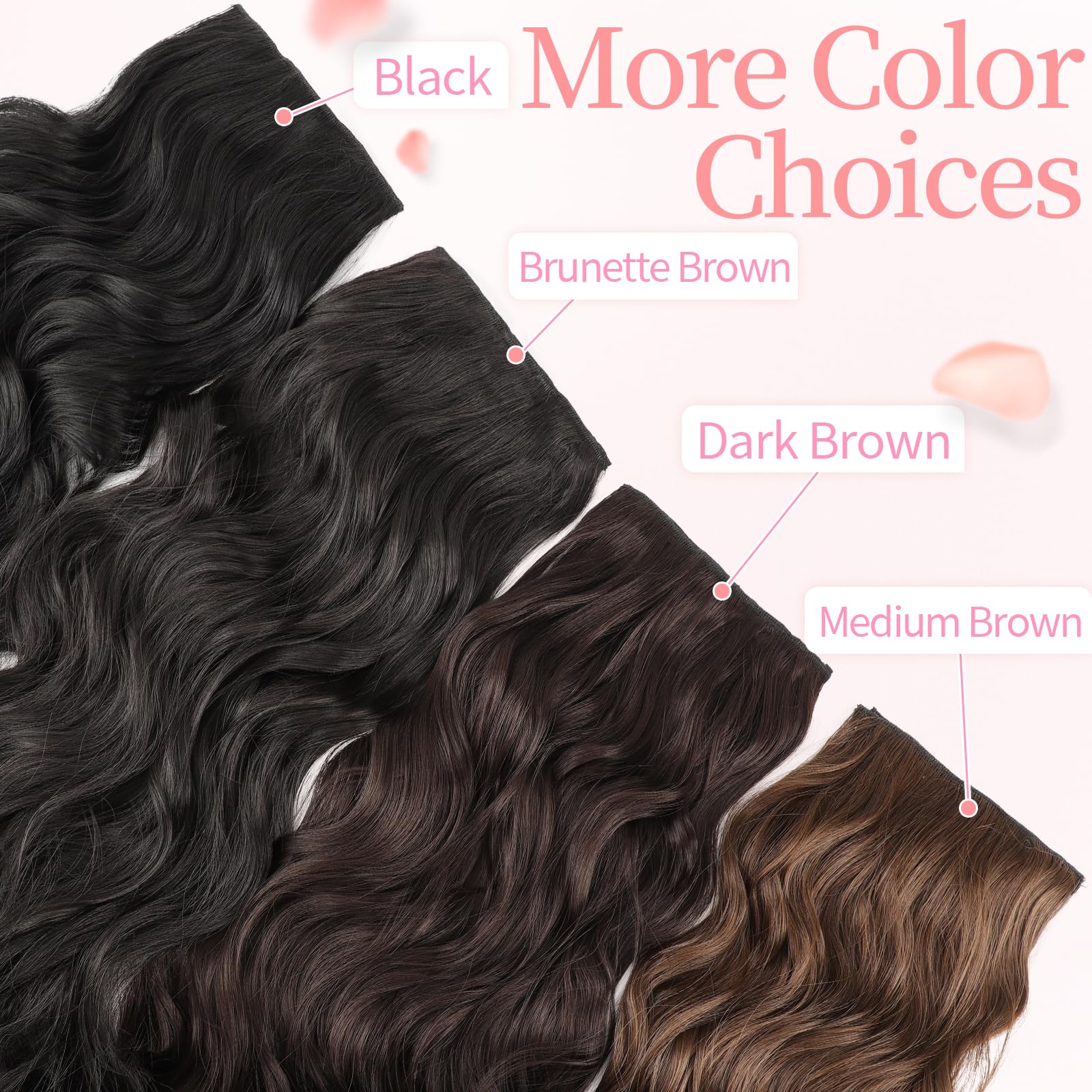 KooKaStyle natural-look-after-wearing close-up shows seamless integration.
