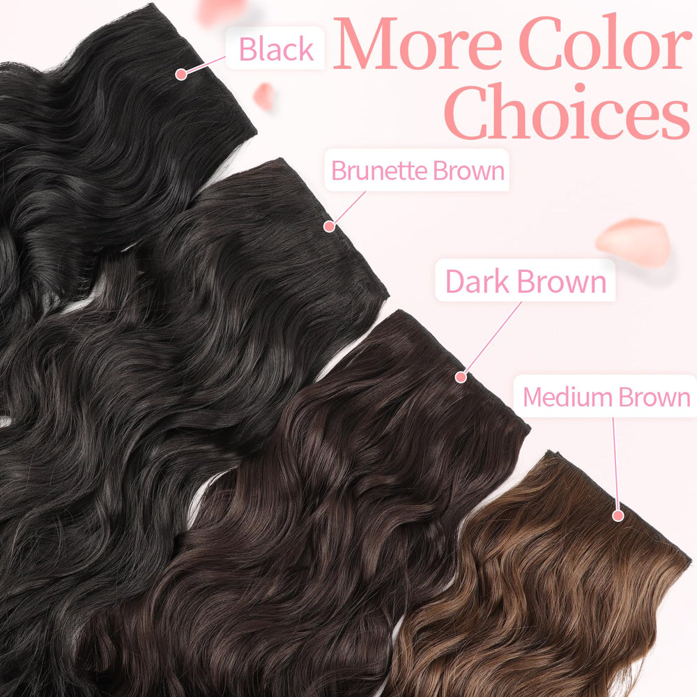 KooKaStyle natural-look-after-wearing close-up shows seamless integration.