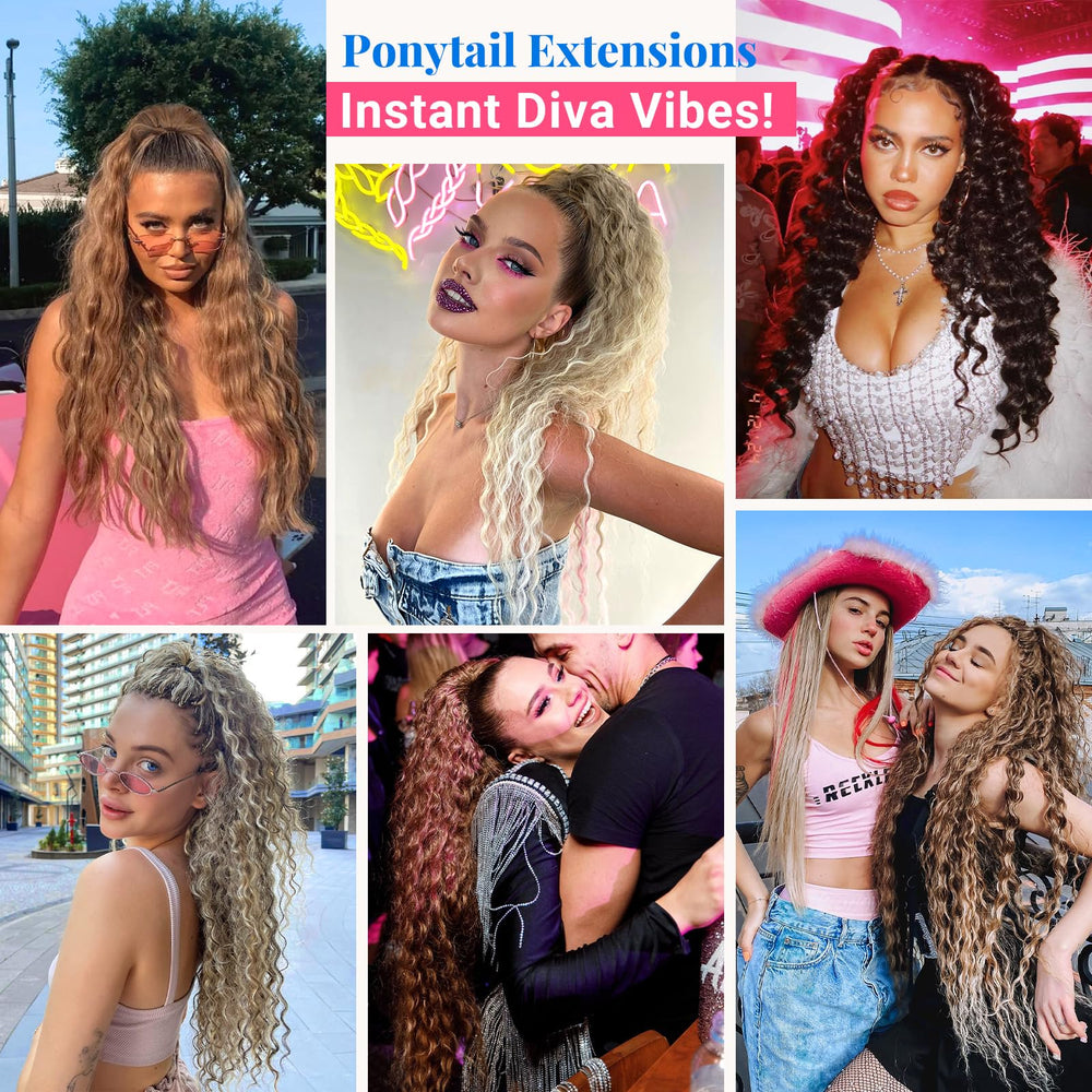 KooKaStyle two-combs secure-fit ensures stay-put look for events.