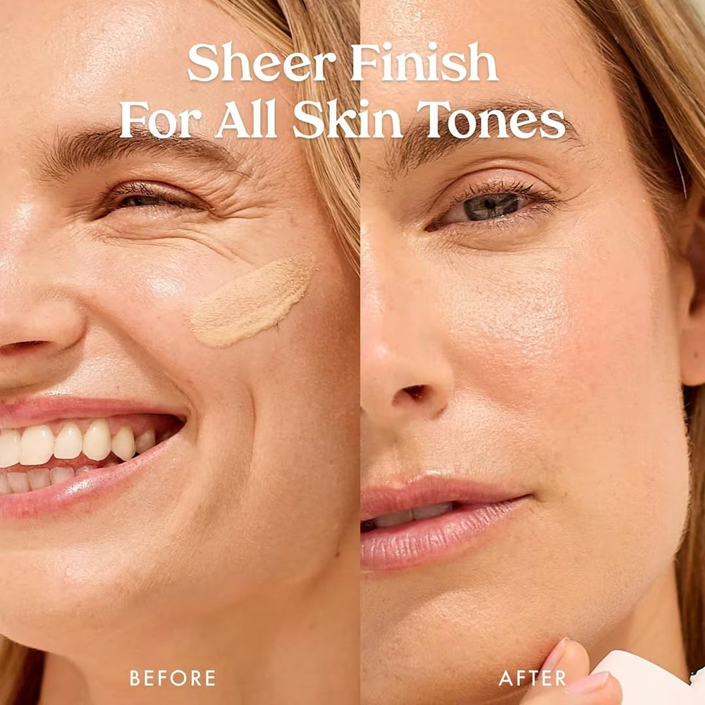 Kopari Bright as Day sunscreen with Vitamin C for brightness and radiance.