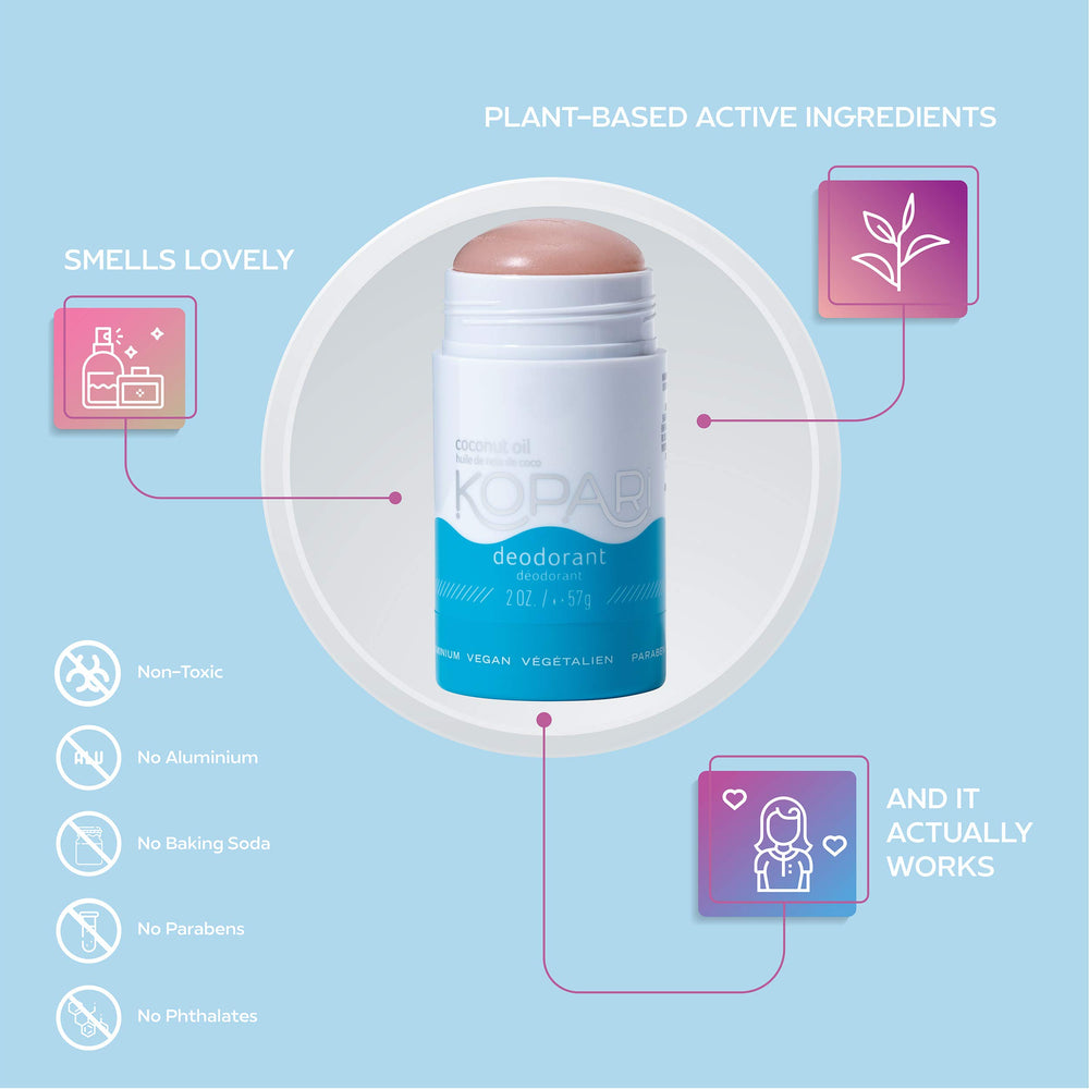 Kopari clear glide application demonstrates smooth, residue-free use.