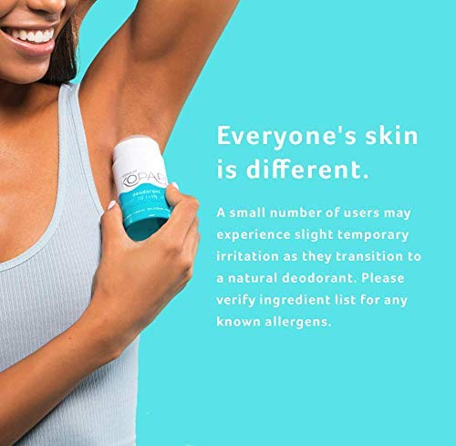 Kopari deodorant odor protection in action with quick-dry, non-sticky finish.