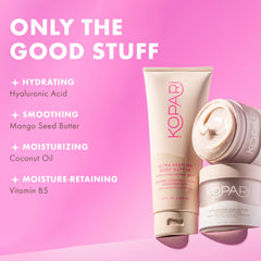 Kopari mango seed butter and prickly pear extract nourish with omega fatty acids