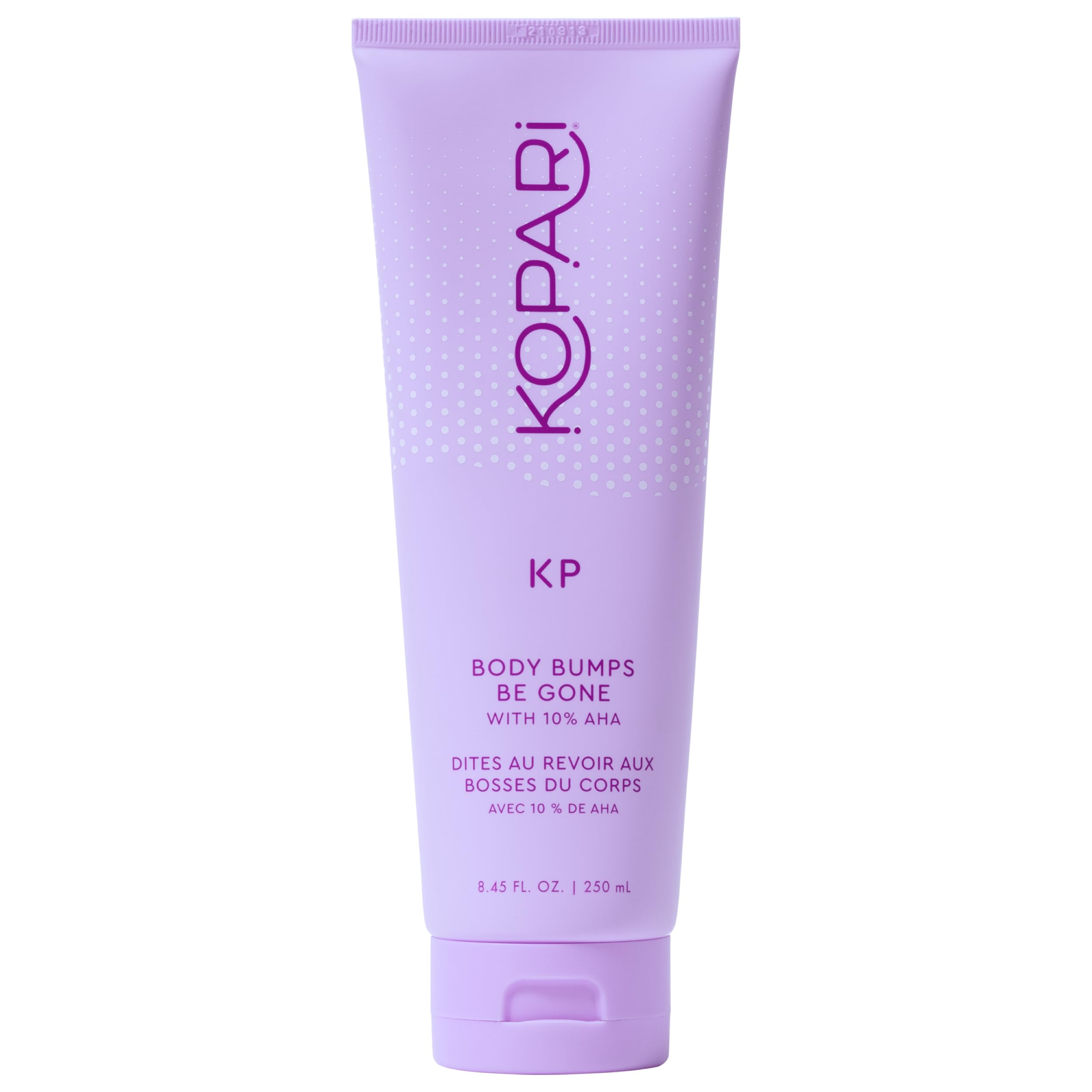Kopari KP Body Bumps Exfoliator front view shows smooth skin potential
