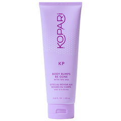Kopari KP Body Bumps Exfoliator front view shows smooth skin potential