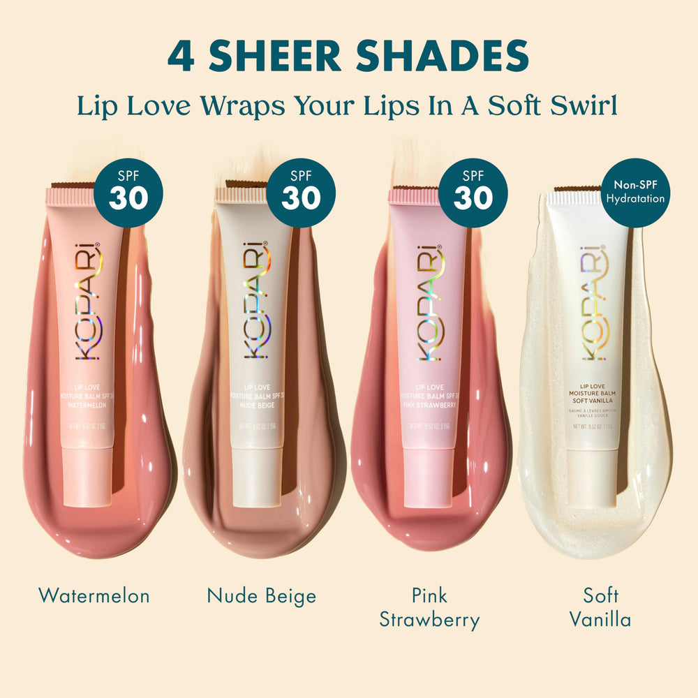 Kopari Lip Love hyaluronic acid seals in moisture for comfort