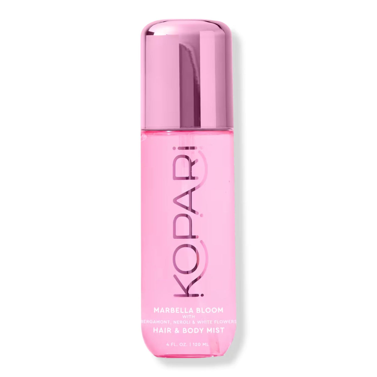 Kopari Marbella Bloom hero bottle shows a bright floral scent for everyday freshness