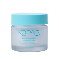 Kopari Moisture Whipped Ceramide Cream jar emphasizes long-lasting hydration and barrier support.