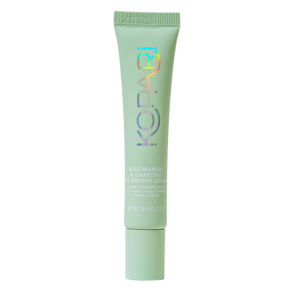 Kopari Niacinamide & Caffeine Eye Bright Cream bottle ready for daily brightening application