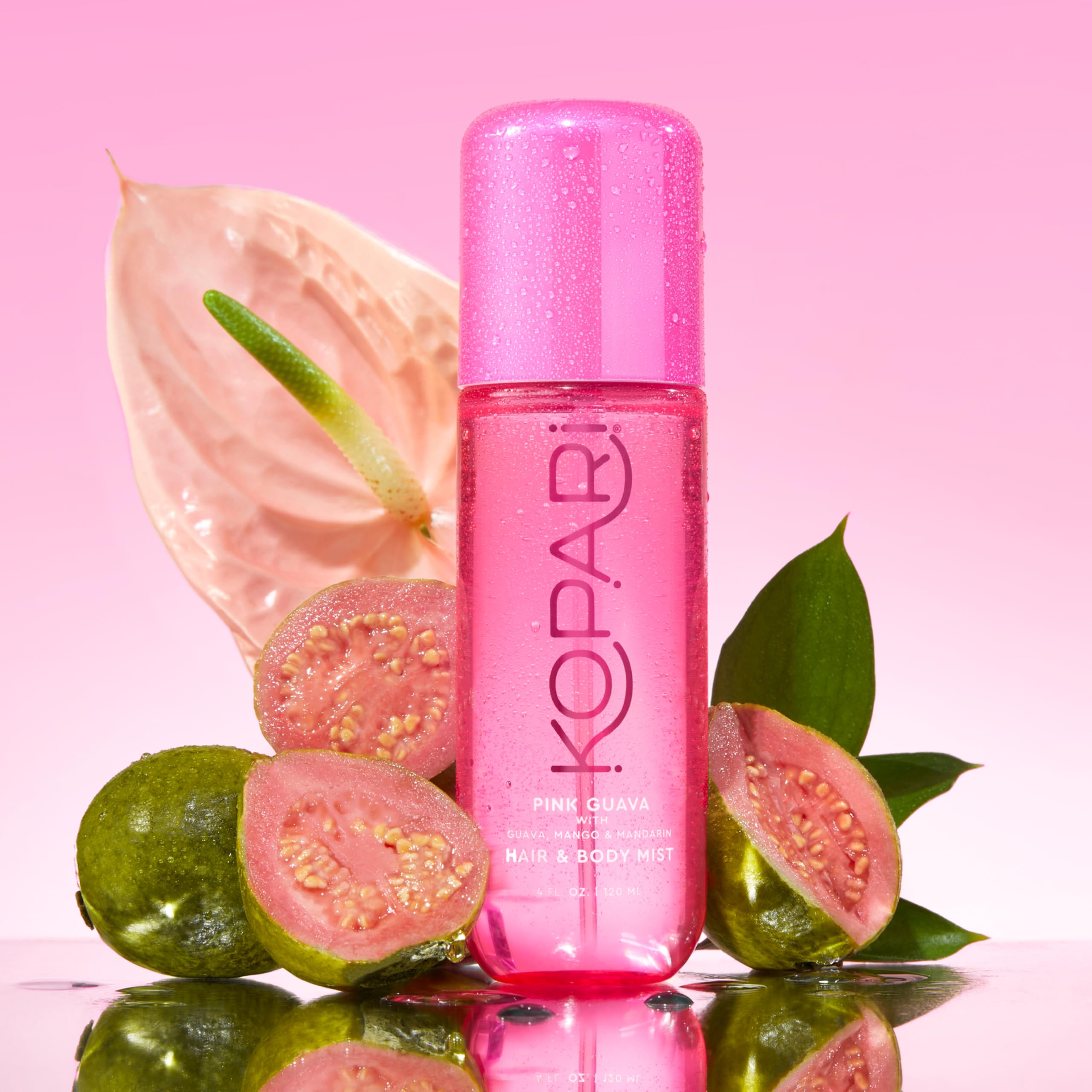 Kopari Pink Guava packaging emphasizes clean, sustainable materials