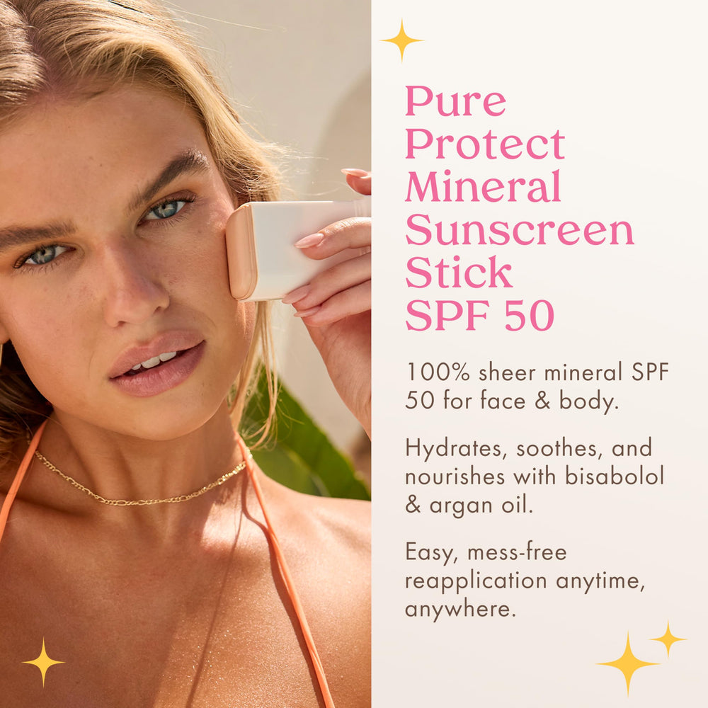 Kopari Pure Protect hydrates skin with argan oil during sun exposure.