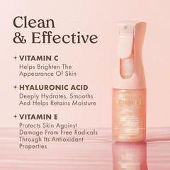 Kopari Rose Gold Sunglaze hyaluronic hydration for deeply moisturized skin.