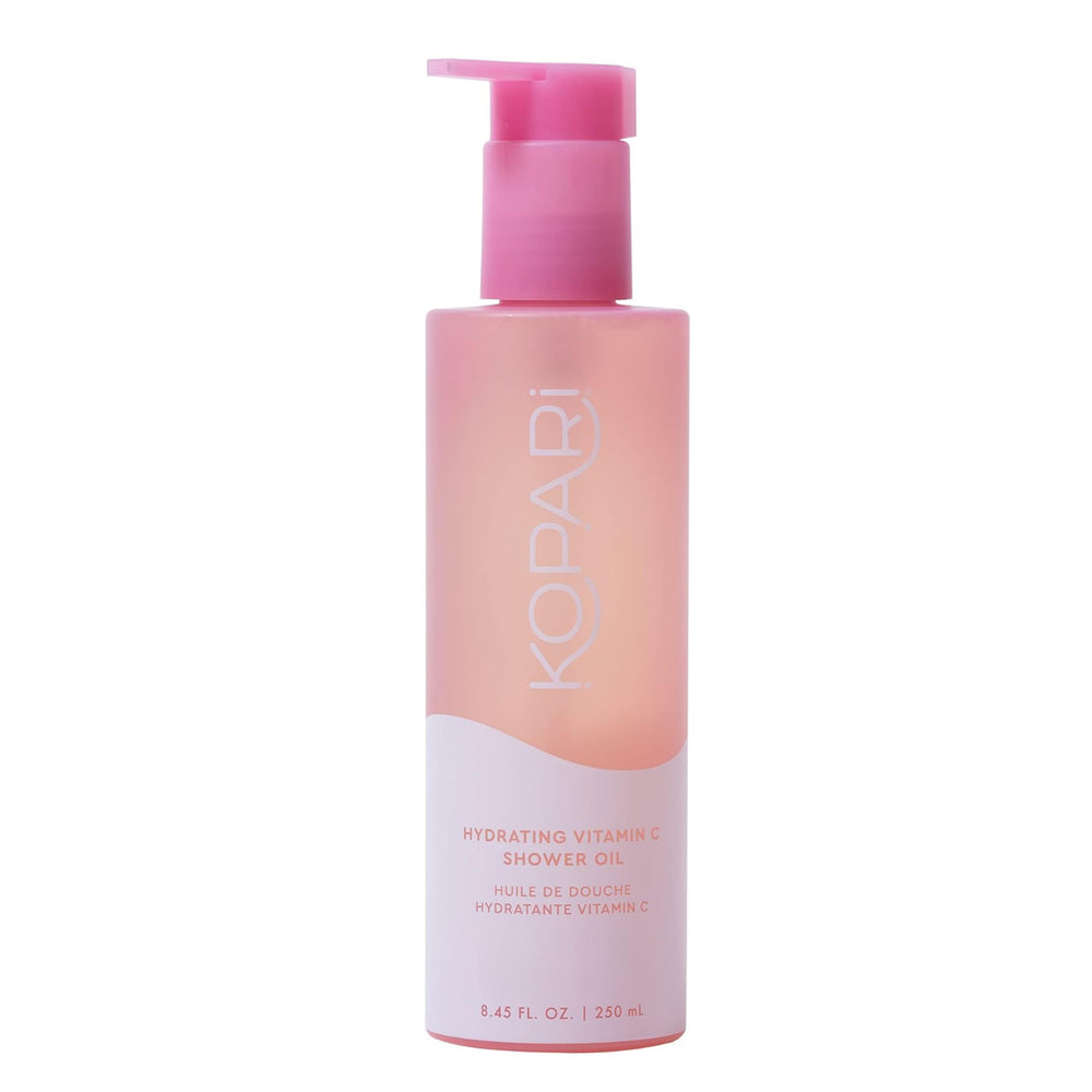 Kopari Sudsy Shower Oil foam-lather delivers gentle cleansing with hydrating touch.
