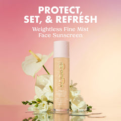 Kopari Sunglaze Setting Mist fine mist spray enables seamless makeup wear.