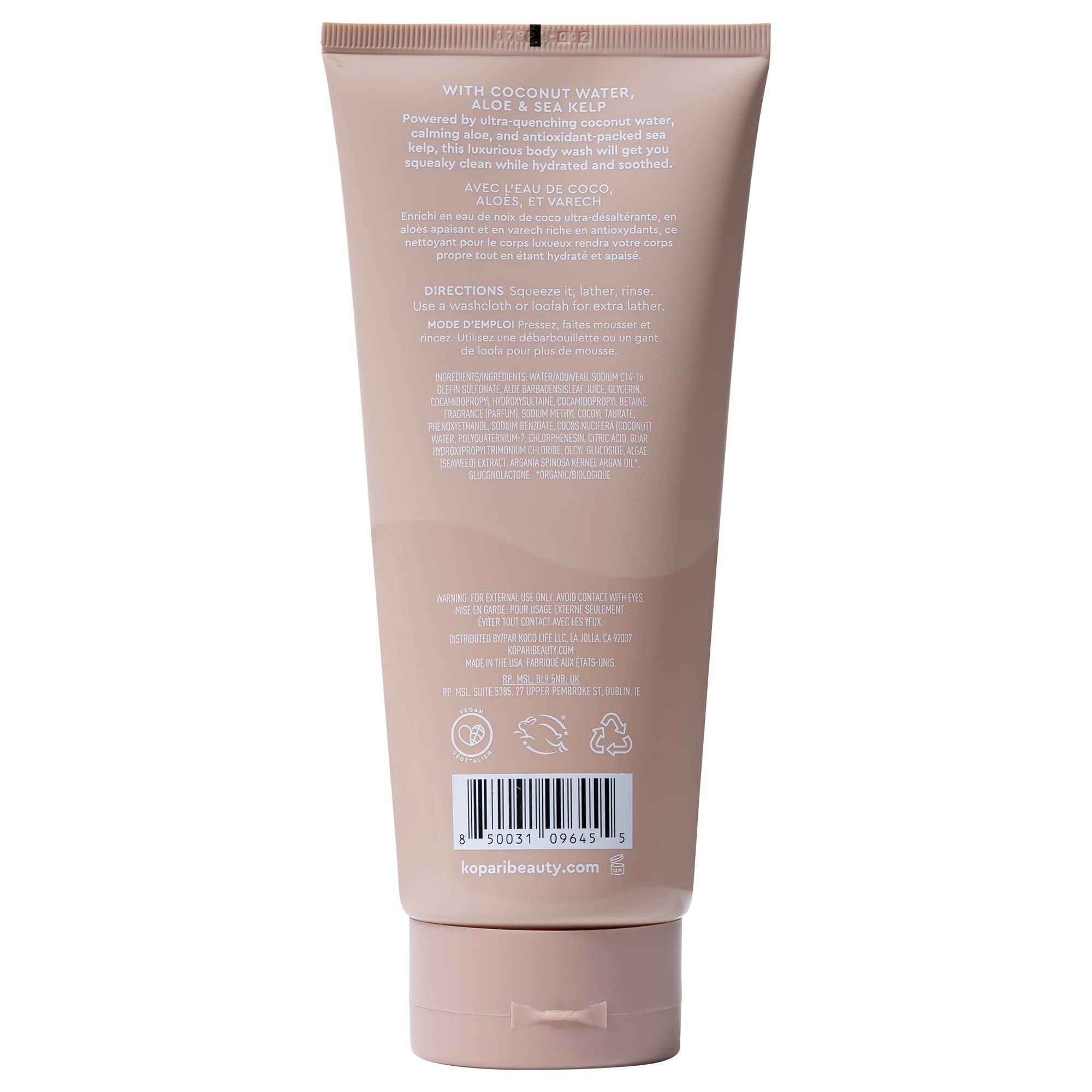 Kopari Tahitian Vanilla scent notes warm vanilla for daily mood uplift