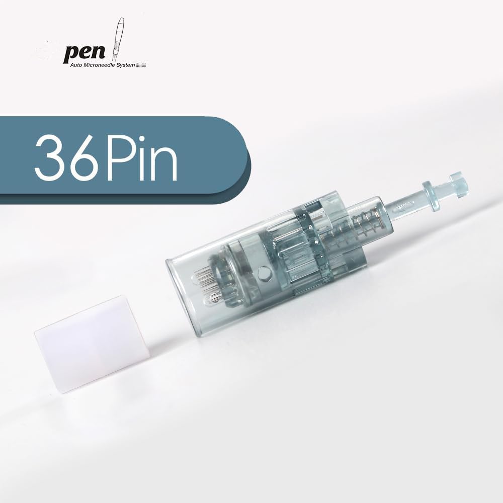 kopcesw derma roller 36-pin pack showing easy-to-use home skincare accessory