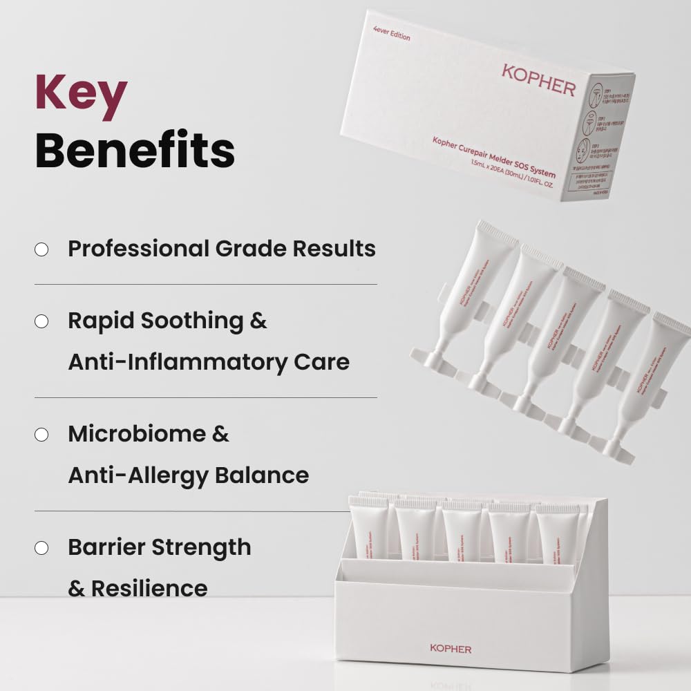KOPHER Curepair Melder SOS Cream fast absorption and hydration without greasiness