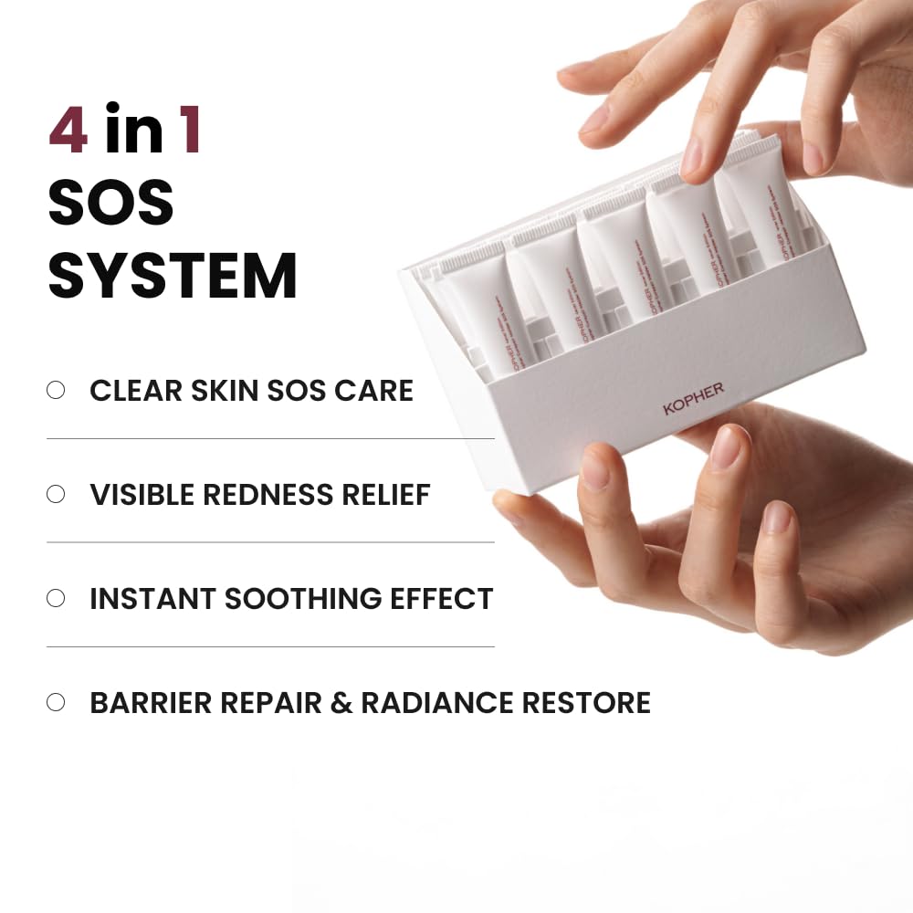 KOPHER Curepair Melder SOS Cream premium at home skincare experience