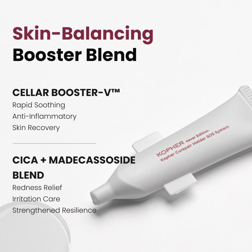 KOPHER Curepair Melder SOS Cream dermatology-tested results for confidence