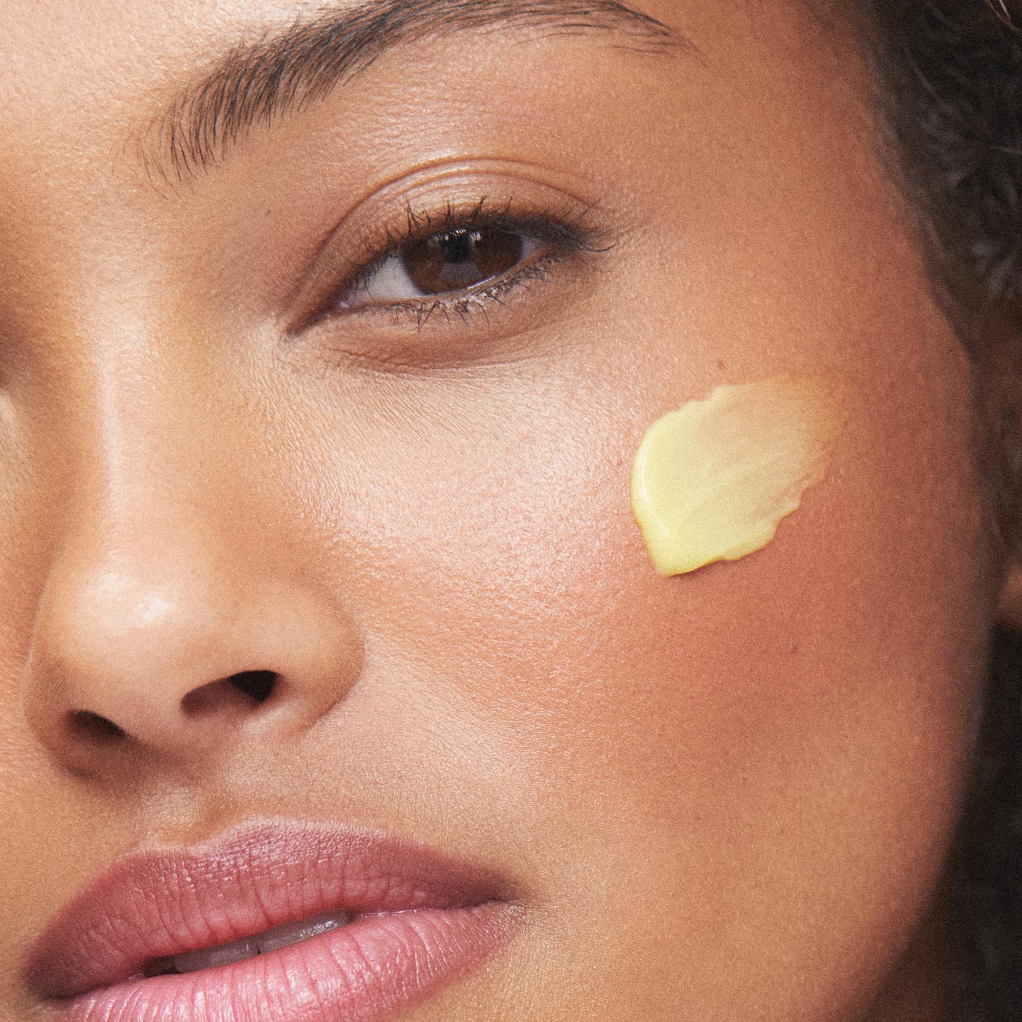 KORA Organics Turmeric Glow Moisturizer ingredients panel highlighting turmeric and botanicals