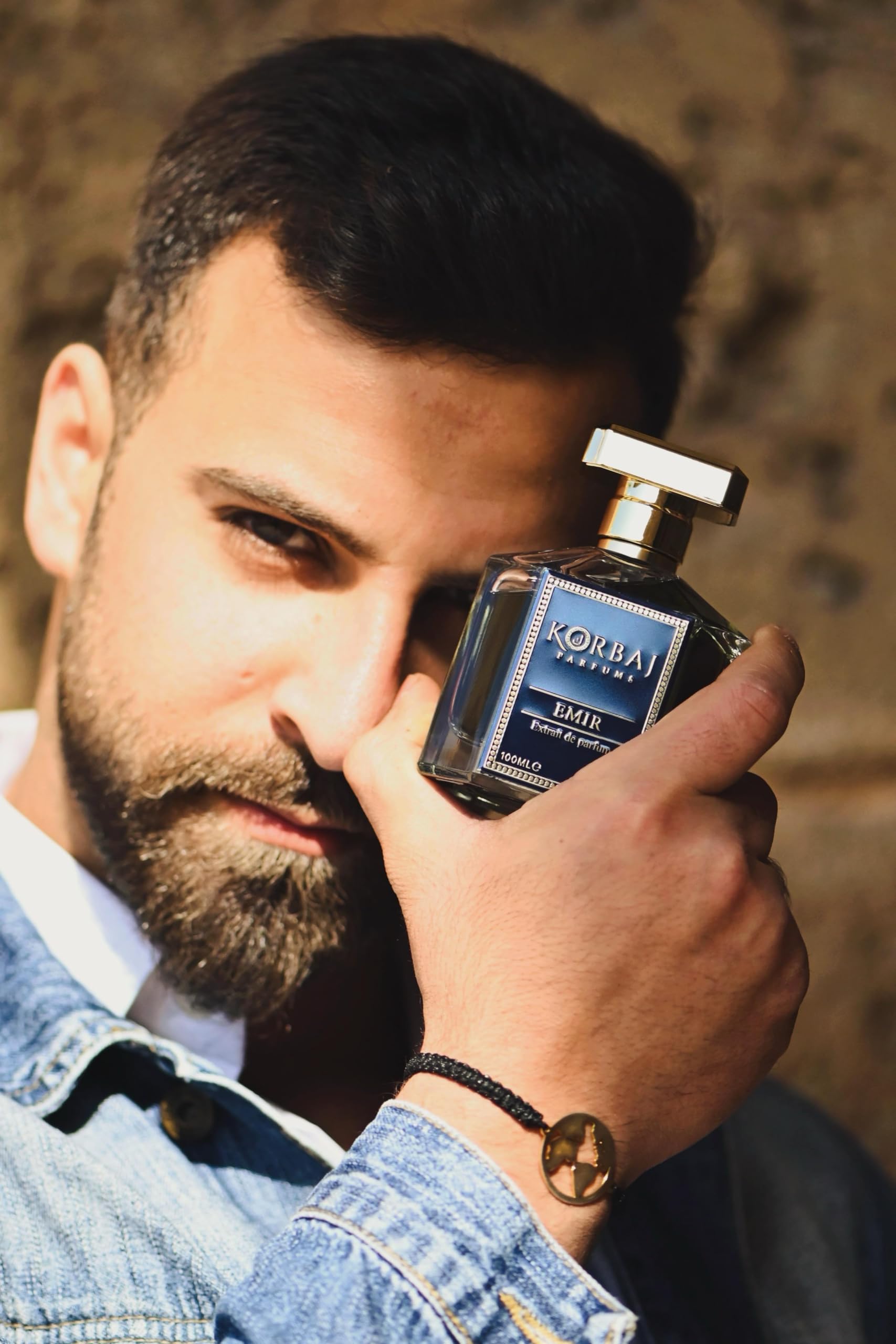 KORBAJ PARFUMS Emir 100ml bottle blends premium craftsmanship and versatile luxury