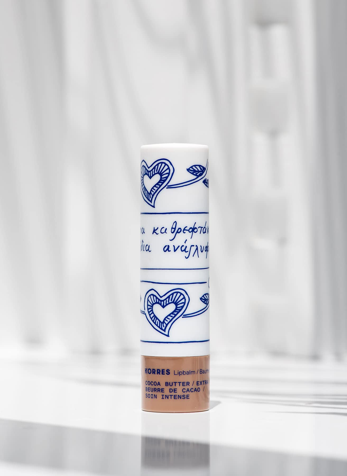 KORRES Lip Butter Stick Greek Hypericum Oil emollient for softness