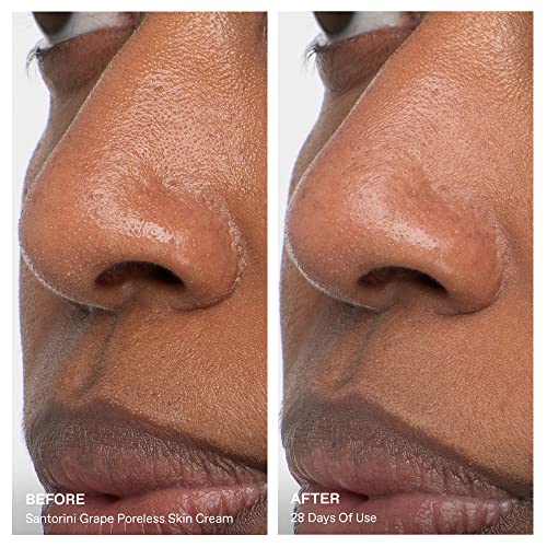 KORRES Santorini Grape bottle demonstrates salicylic acid unclogging pores