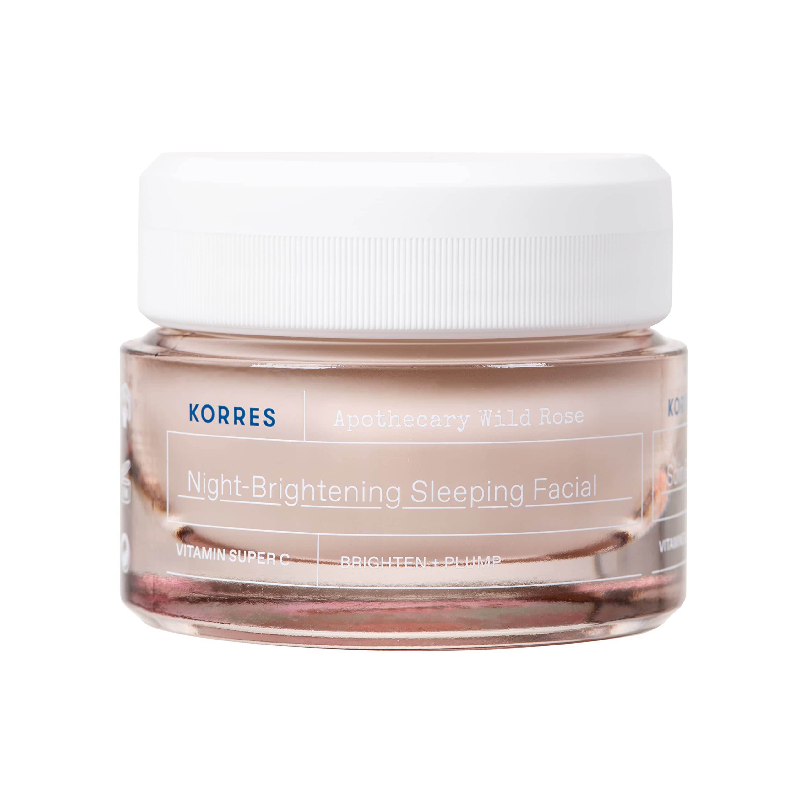 KORRES Wild Rose Oil bottle highlights deep hydration and essential fatty acids.