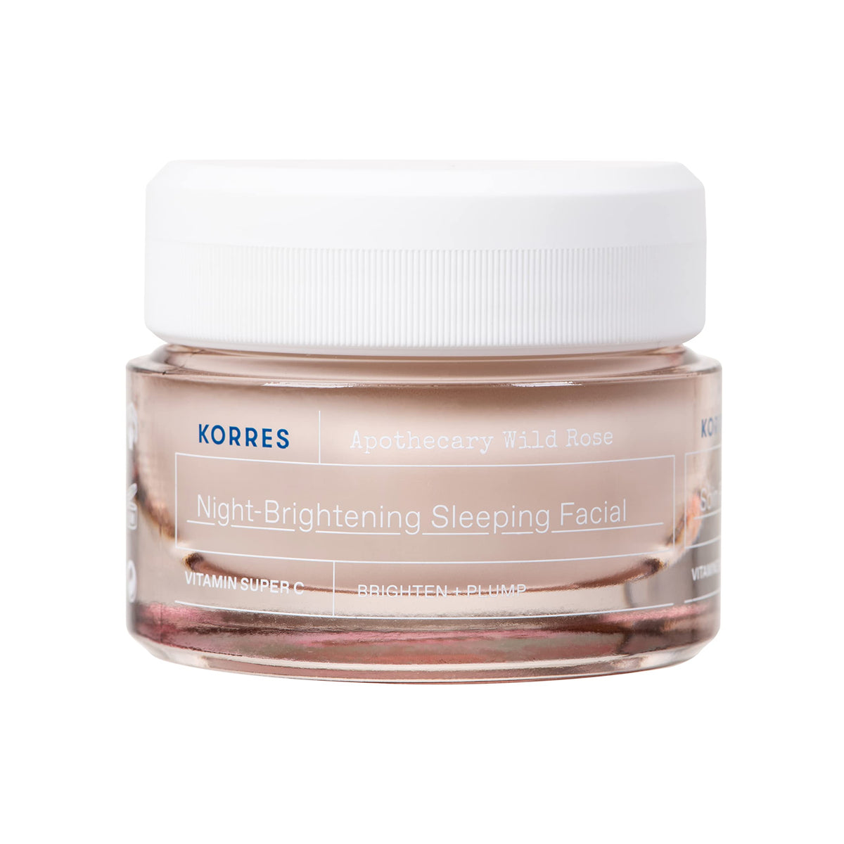 KORRES Wild Rose Oil bottle highlights deep hydration and essential fatty acids.