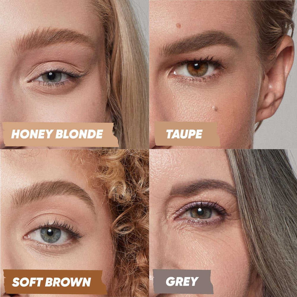 Kosas Air Brow vegan, fragrance-free formula supports clean beauty choices