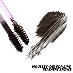 Kosas Air Brow Tinted Gel wand glides for precise, controlled application.