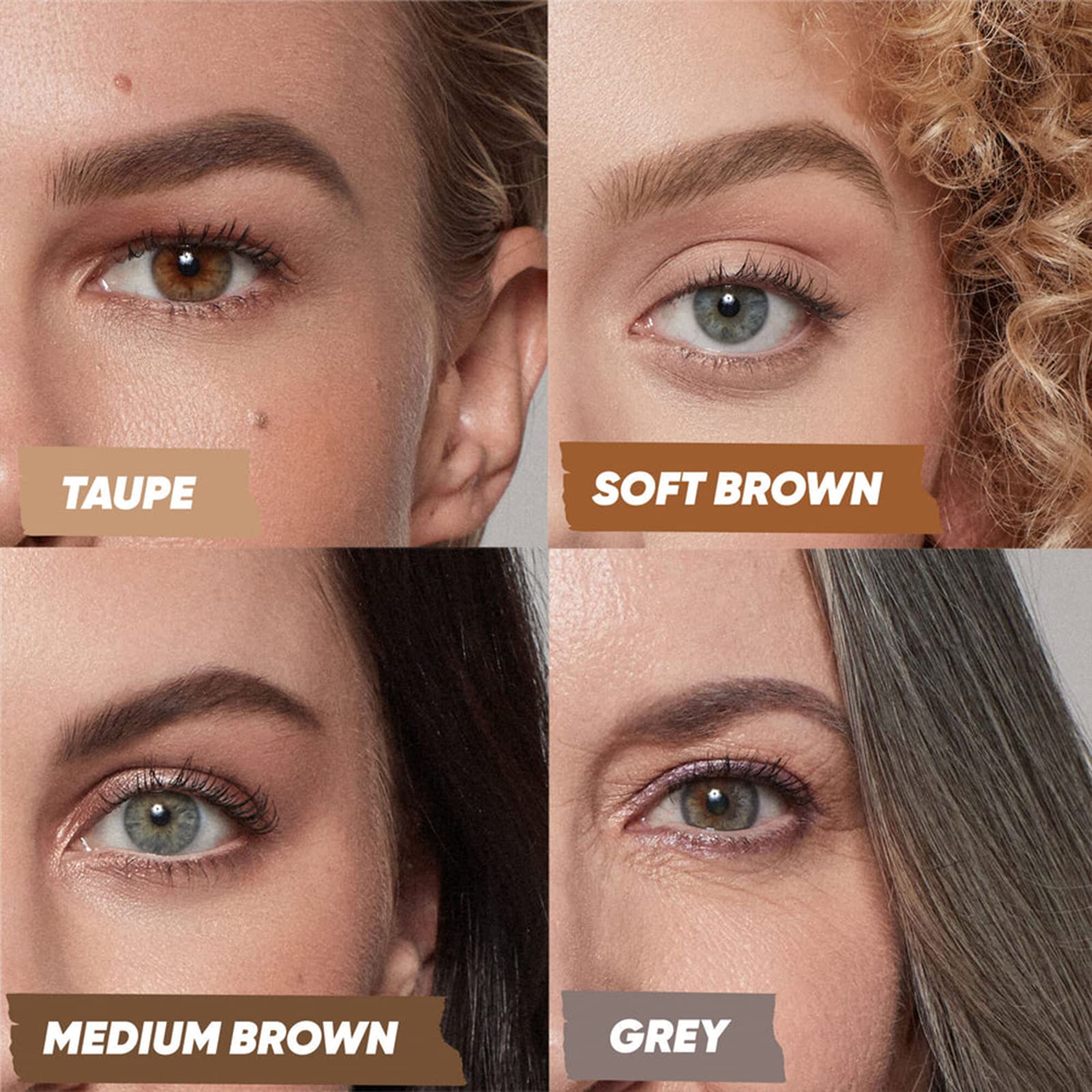 Kosas Brow Pop longwear color stays put without fading.