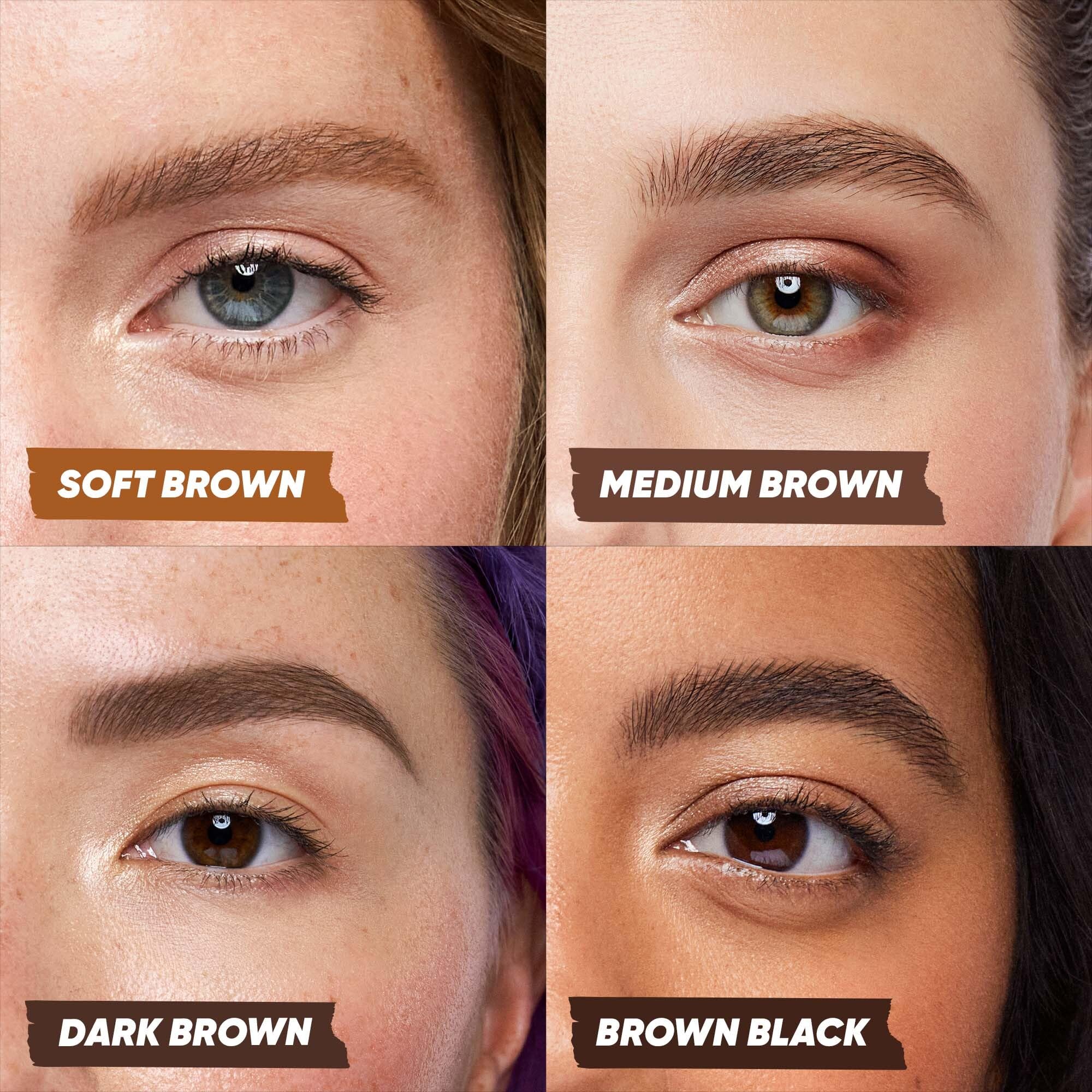 Kosas Brow Pop Nano feathery stroke detail enables precise, natural-looking brows.