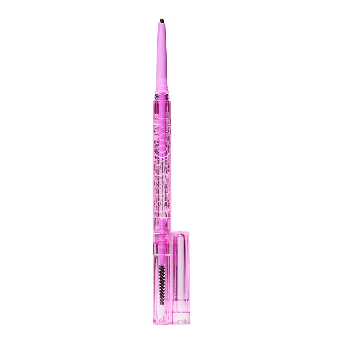 Kosas Brow Pop triangle-tip fill demonstrates precise color for natural fullness.