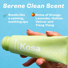 Kosas Chemistry Deodorant rollerball close-up highlighting cooling, quick-dry formula