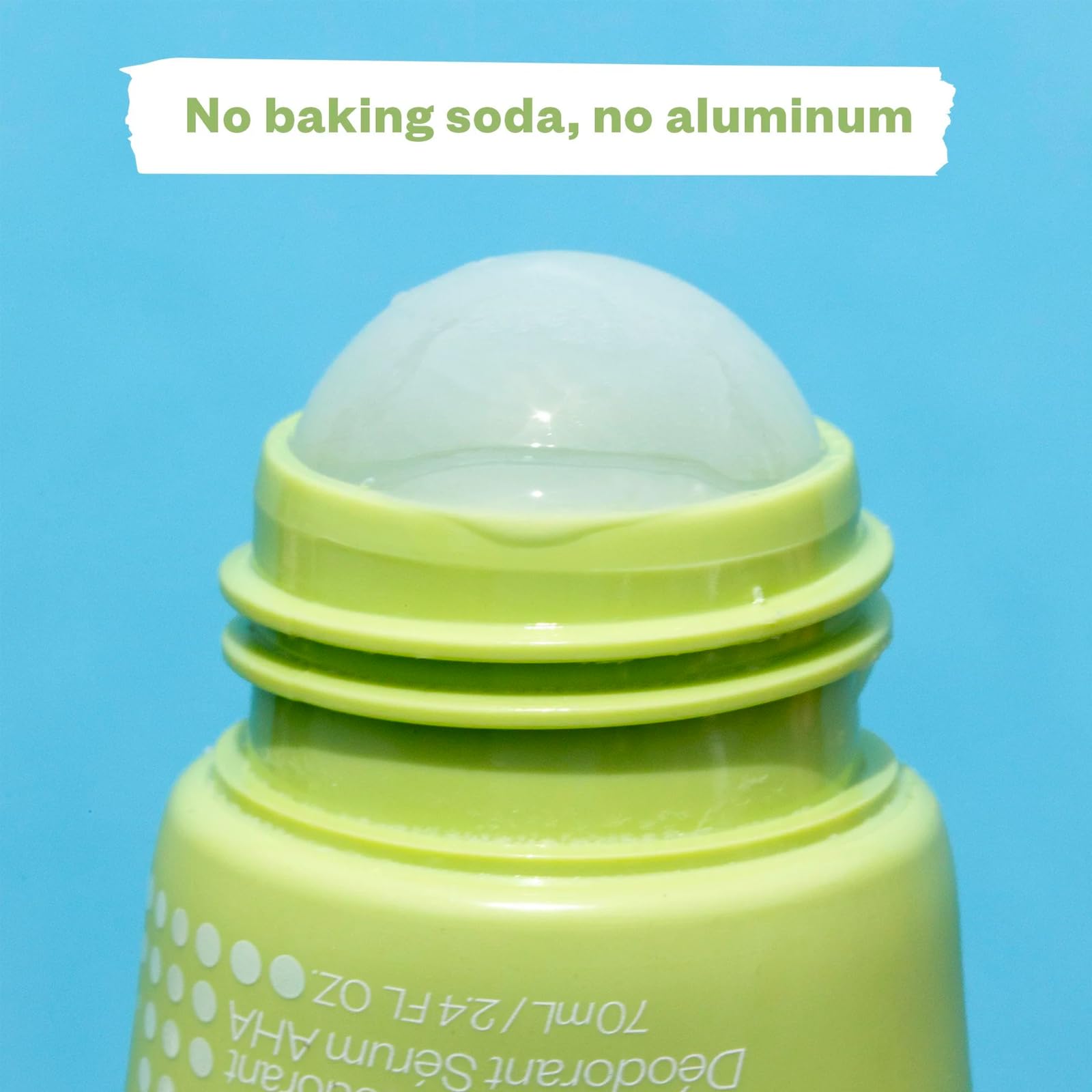 Kosas Chemistry Deodorant skin application demonstrating soothing and exfoliating potential