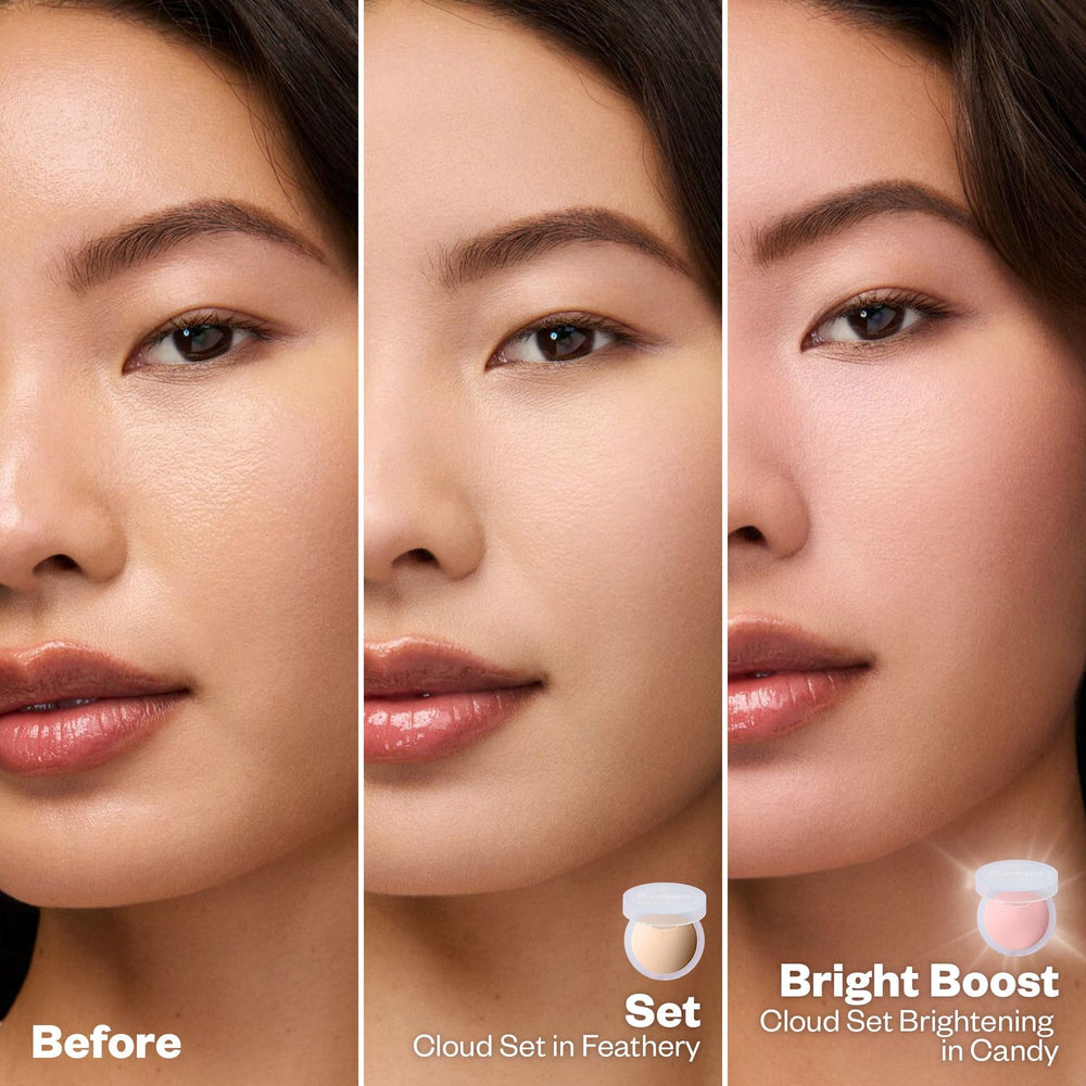 Kosas Cloud Set blurs pores for a natural, smooth complexion