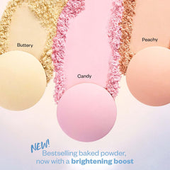 Kosas Cloud Set Candy under-eye application demonstrates brightening targeted coverage.