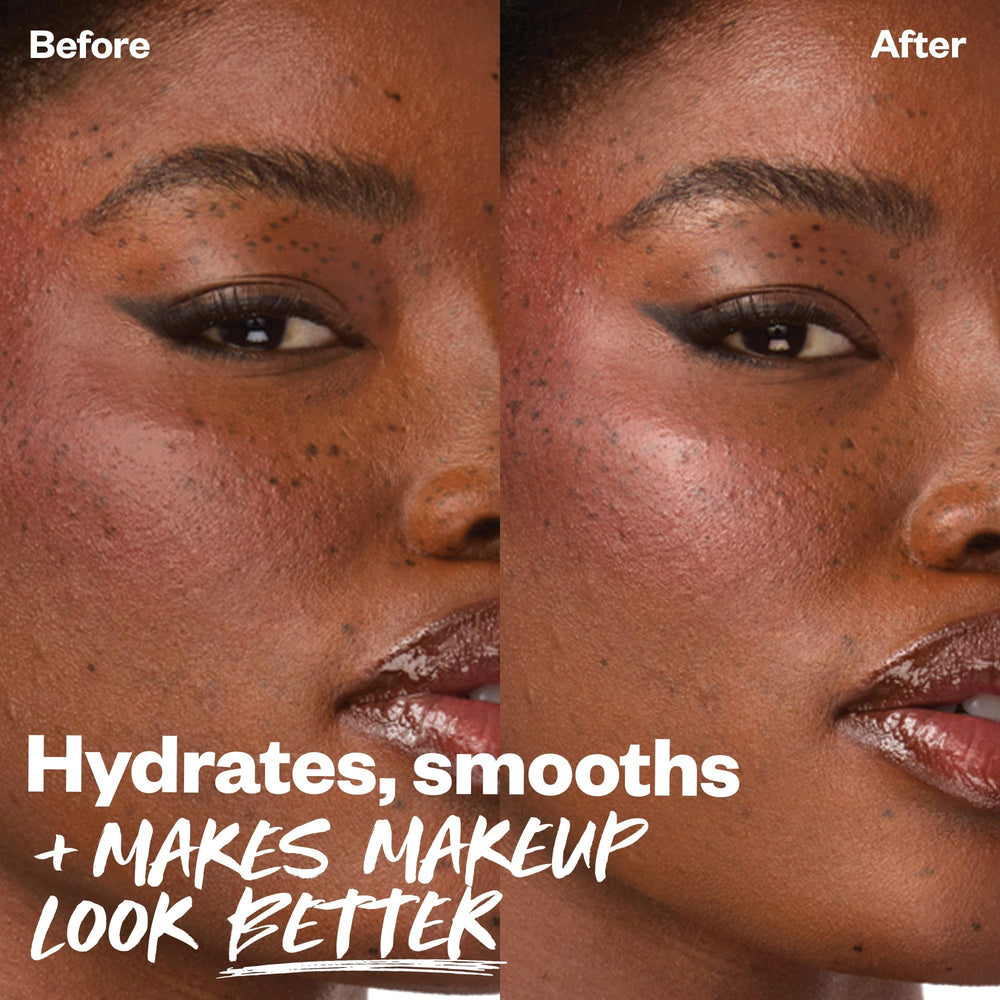 Kosas Cloud Set mist application spray demonstrates weightless finish for all-day makeup.