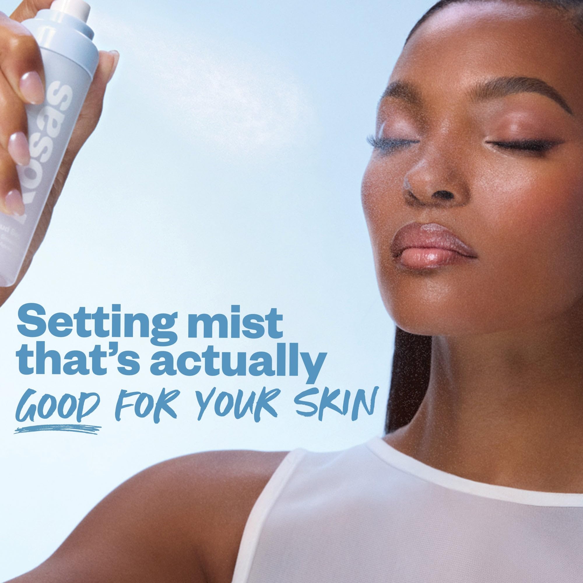 Kosas Cloud Set plant-based formula highlight natural hydration and light feel.