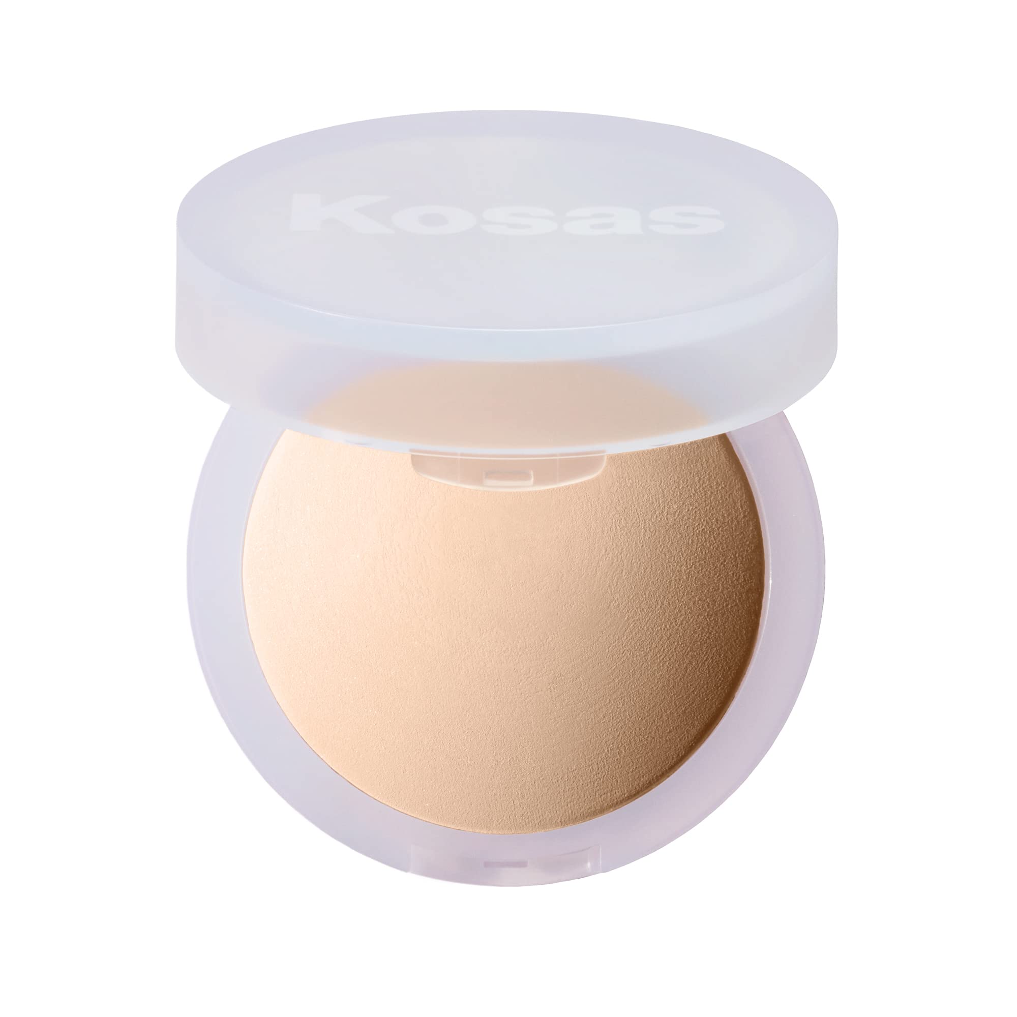 Kosas Cloud Set powder compact closeup for feather-soft finish