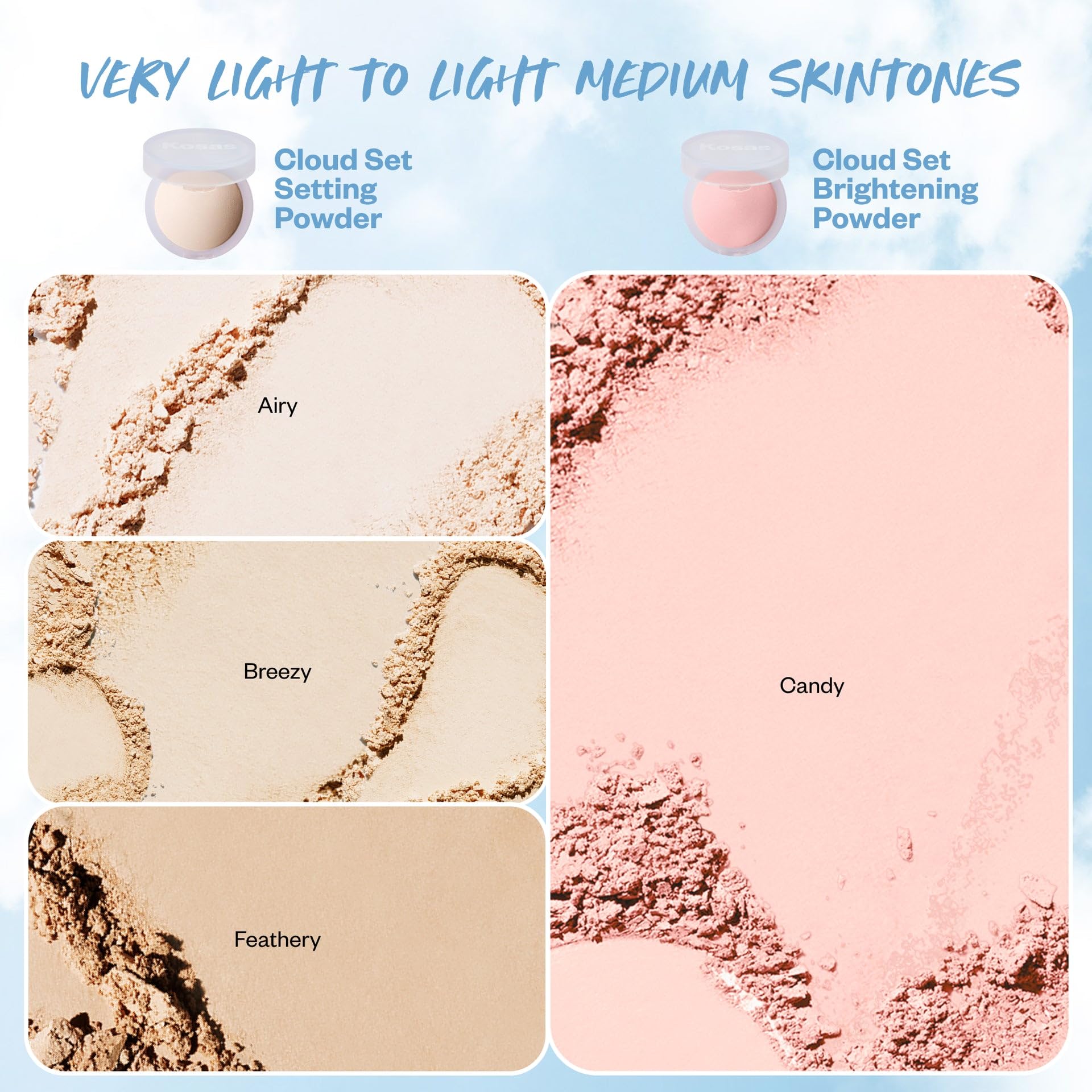 Kosas Cloud Set vegan, cruelty-free formula aligns with clean beauty values