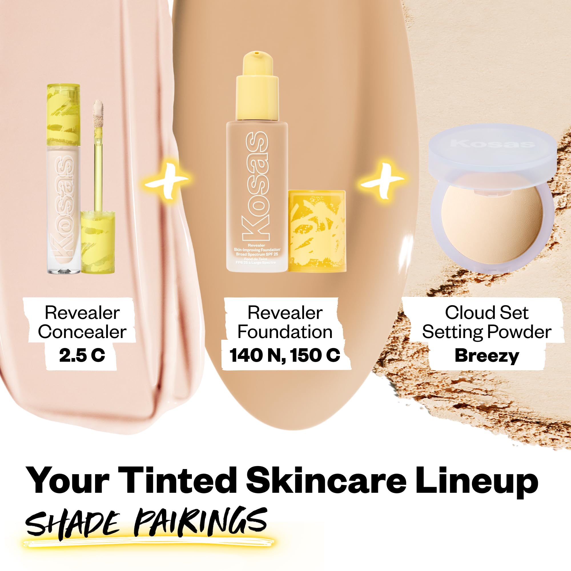 Kosas Revealer Concealer packaging and tube shot underscores portable makeup routine.