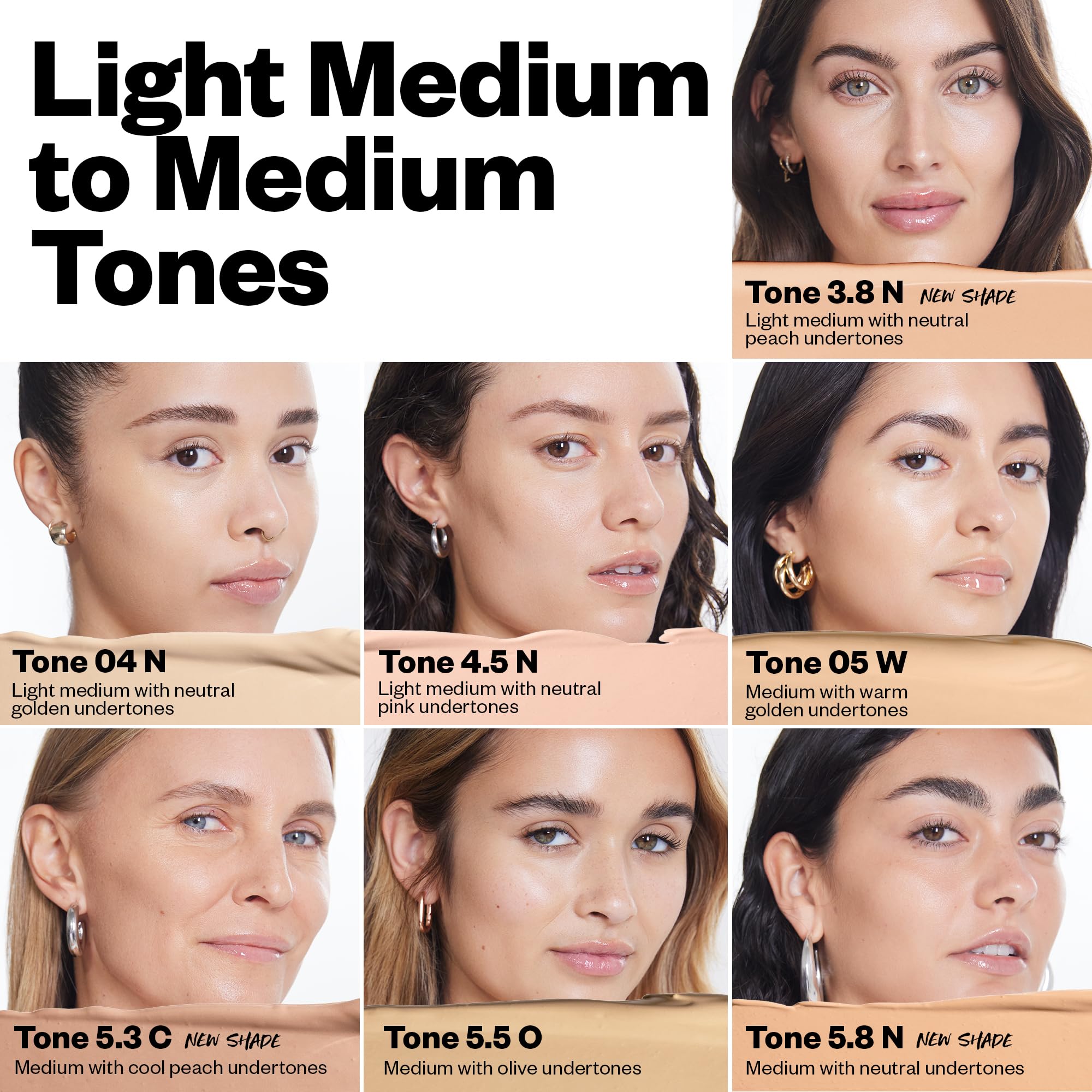 Kosas Revealer Concealer swatch in tone 3-8-N demonstrates accurate shade match.