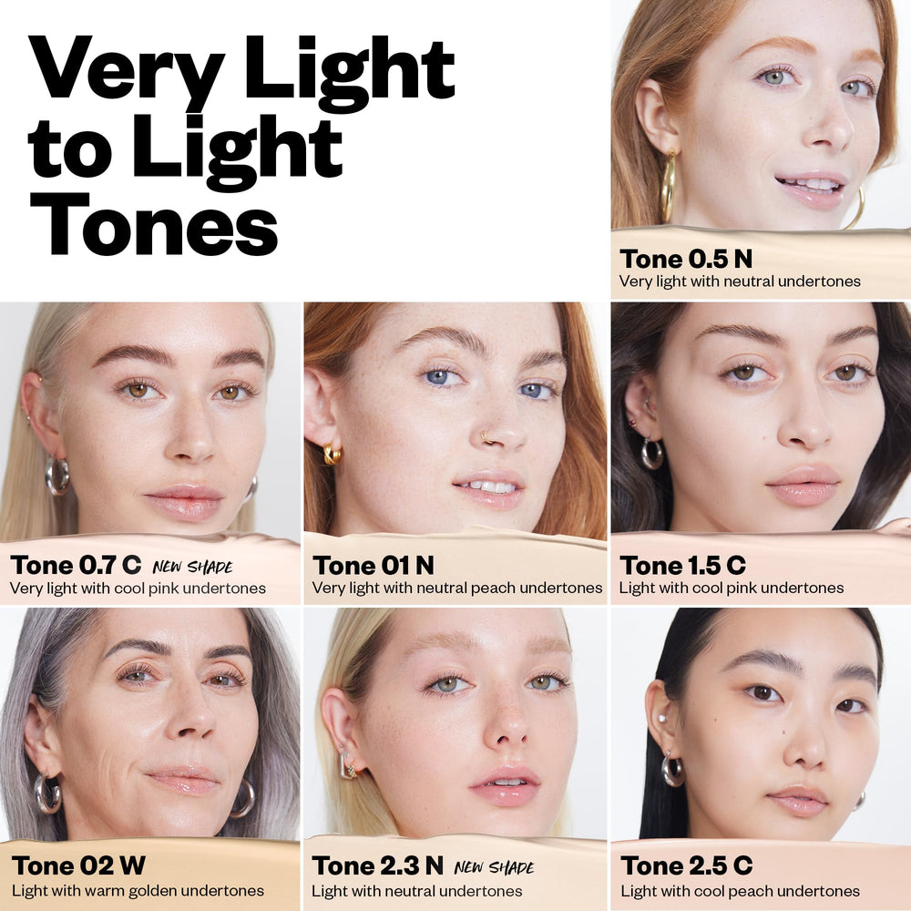 Kosas Revealer Concealer tone 02-W applied on dark spots demonstrates medium coverage with a luminous finish.