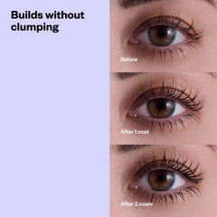 Kosas Soulgazer peptide-serum swirl highlights lash-boosting formula.