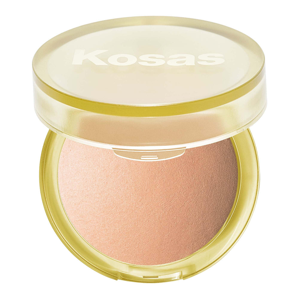 Kosas Sun Show Glowy Warmth Waves swatch for natural bronzed glow