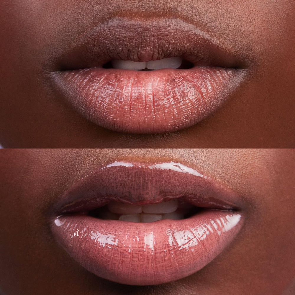 Kosas Wet Lip Oil Gloss hyaluronic acid focus for hydrated lips.